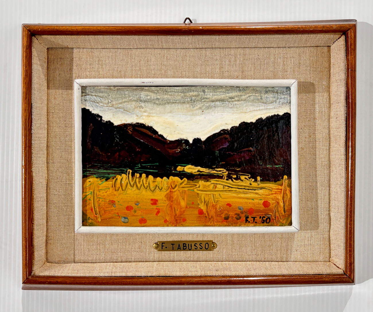 FRANCESCO TABUSSO (1930-2012) - Bozzetto, 1960