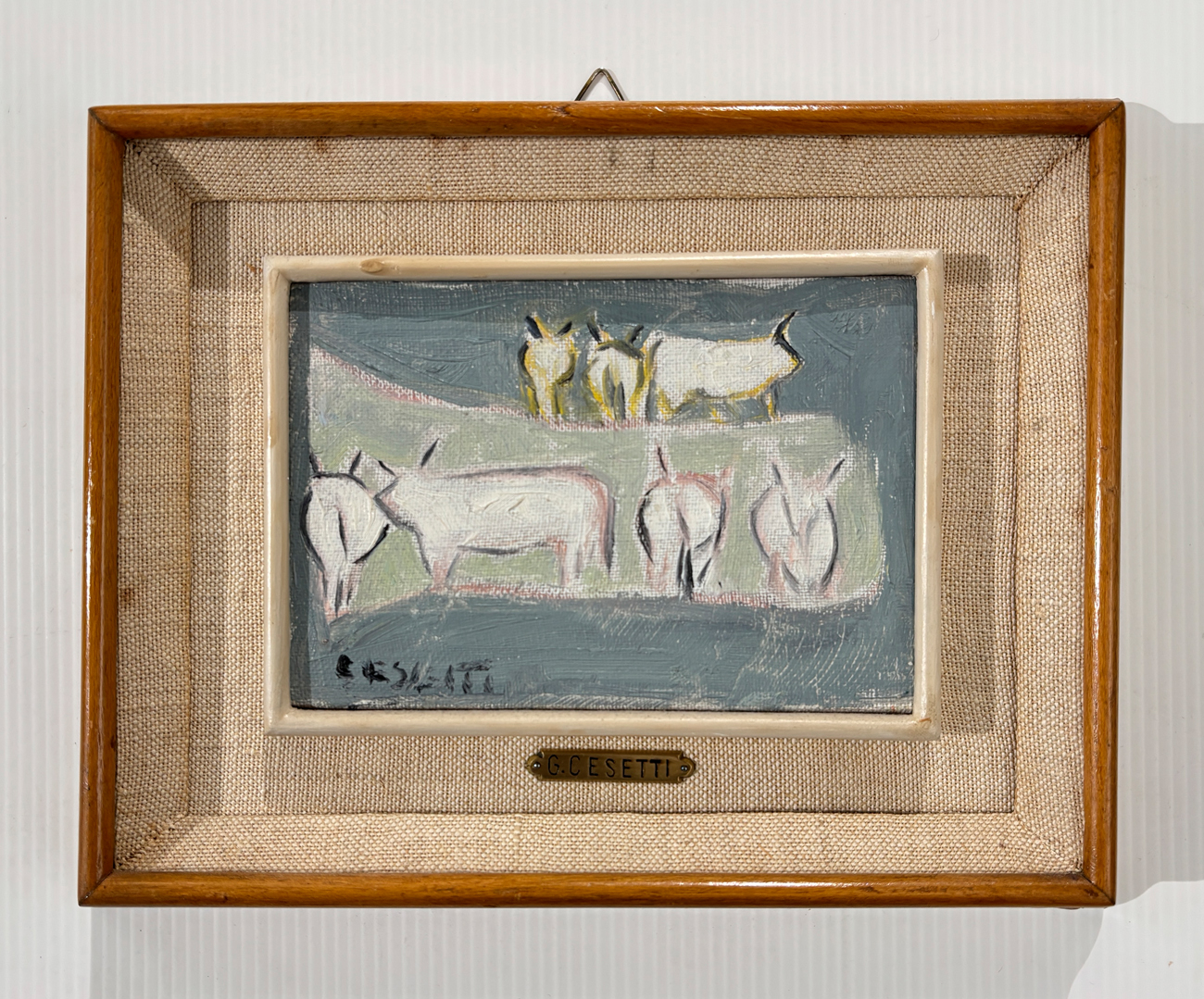 GIUSEPPE CESETTI (1902-1990) - Buoi