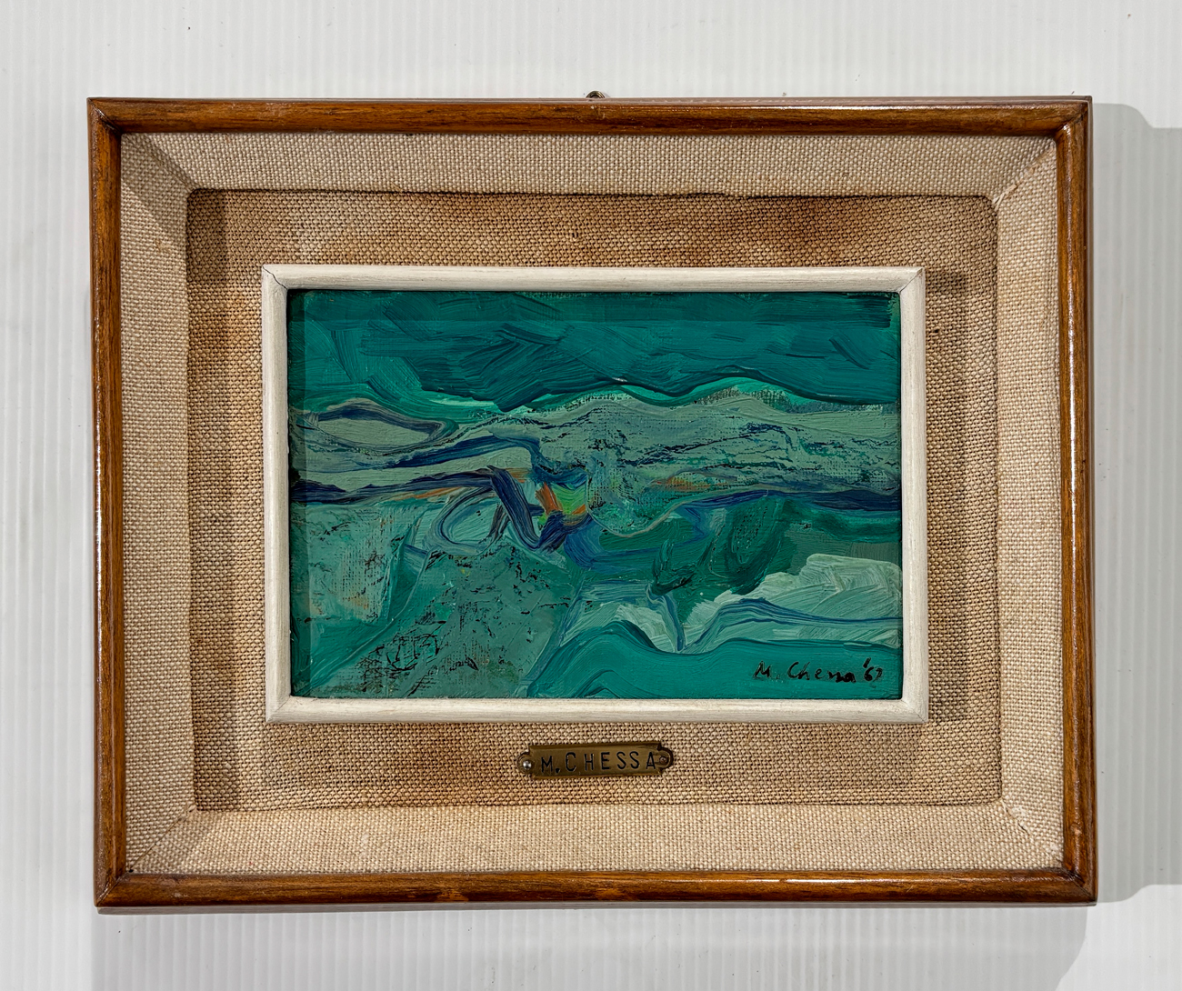 MAURO CHESSA (1933-2022) - Paesaggio, 1969