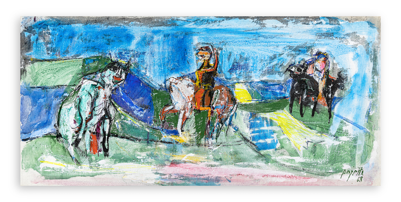 GUIDO PAJETTA (1898-1987) - Apparizione inquietante, 1968