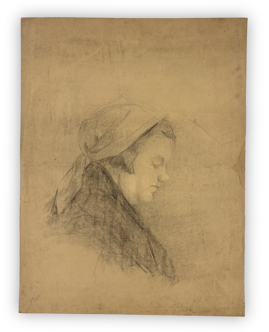 GIOVANNI GUARLOTTI (1869-1954) - Ritratto di signora