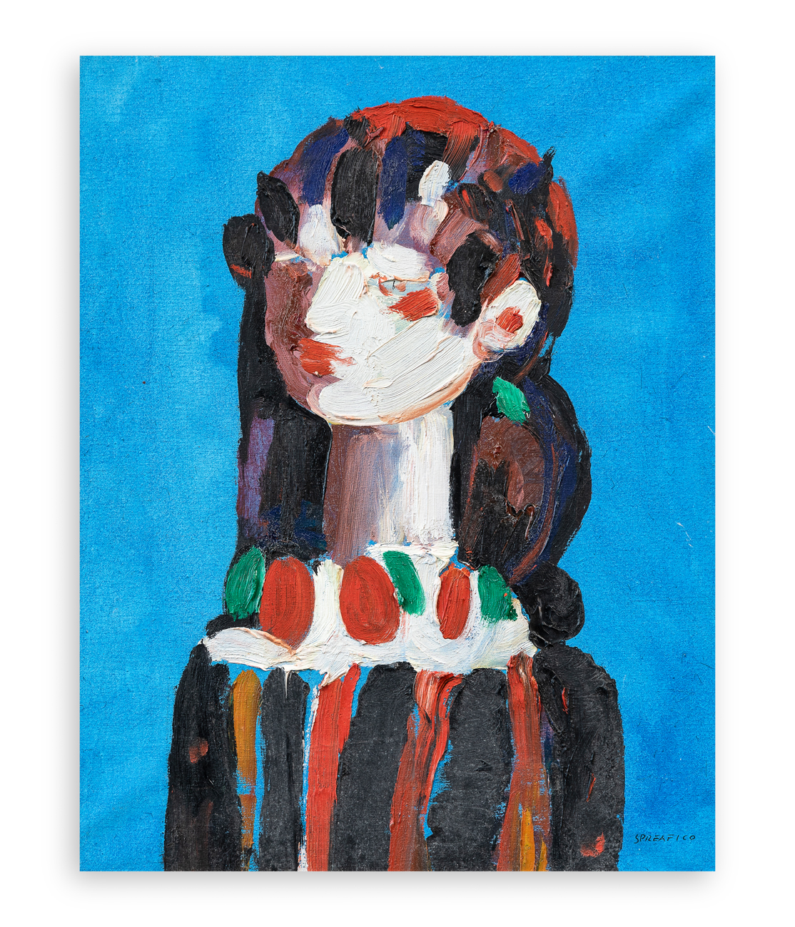 LEONARDO SPREAFICO (1907-1974) - Figura di bambina