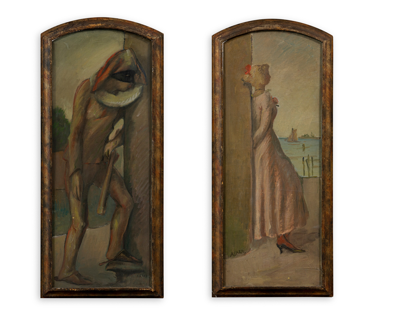 ALDO CARPI (1886-1973) - Lotto unico di 2 opere