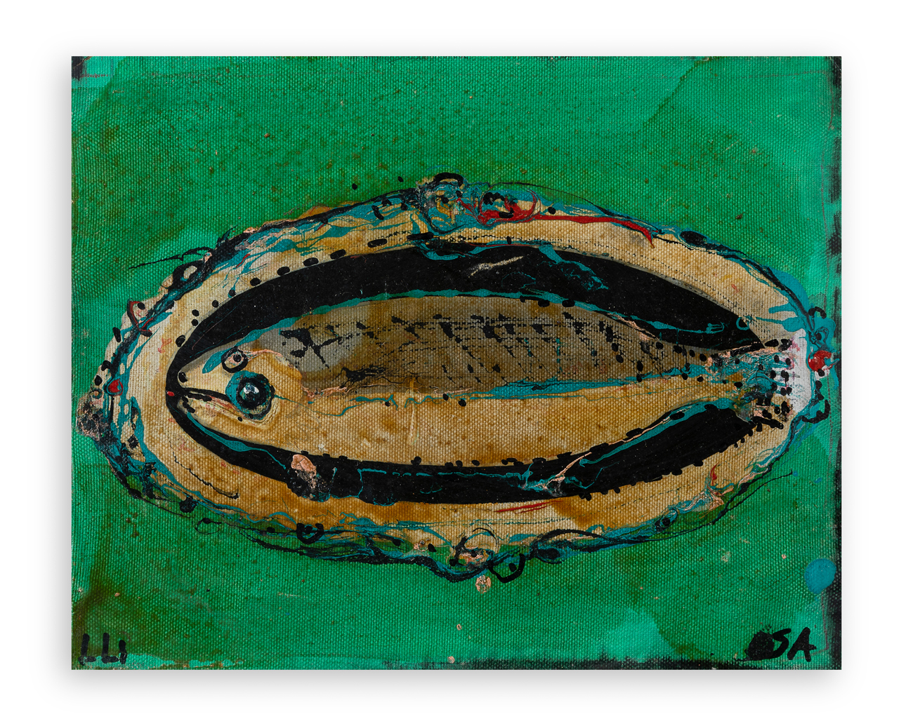 ANTONIO SABATELLI (1922-2002) - Bollito il pesce sulla costellazione