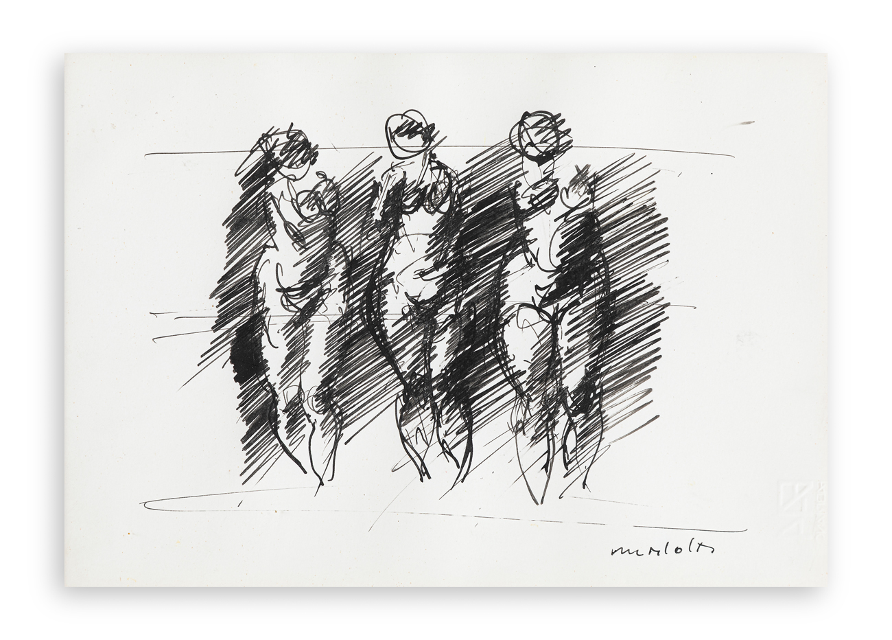 ENNIO MORLOTTI (1910-1992) - Senza Titolo