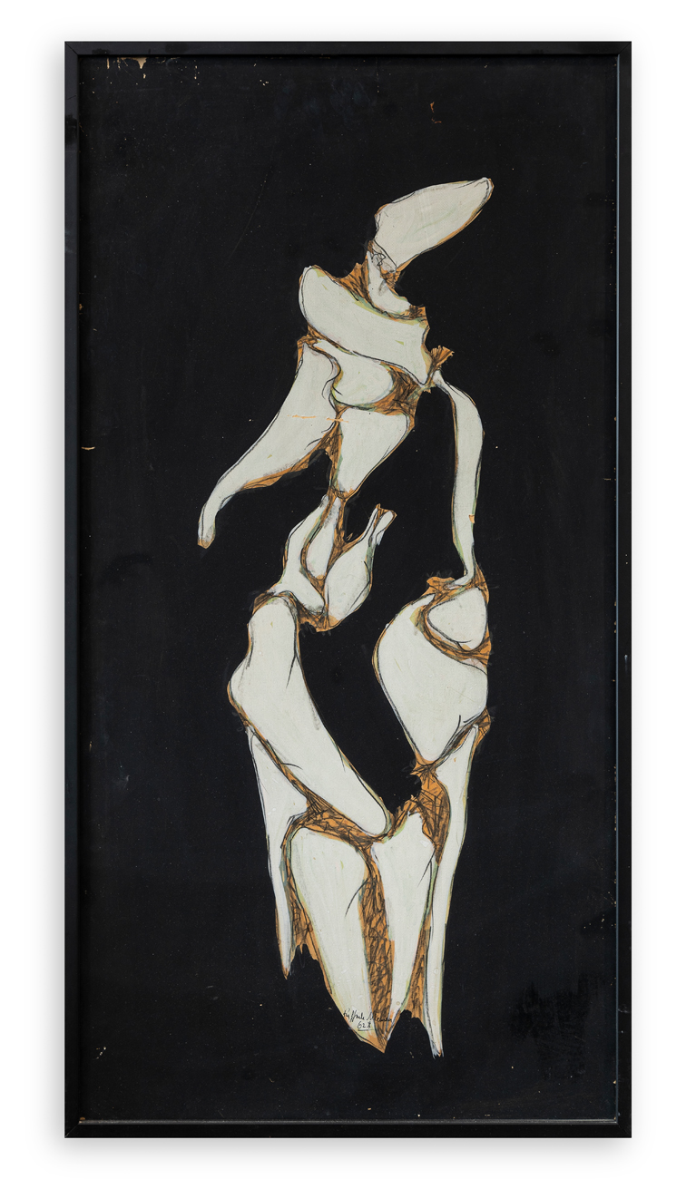 RAFFAELE MENSTER - Senza Titolo, 1962