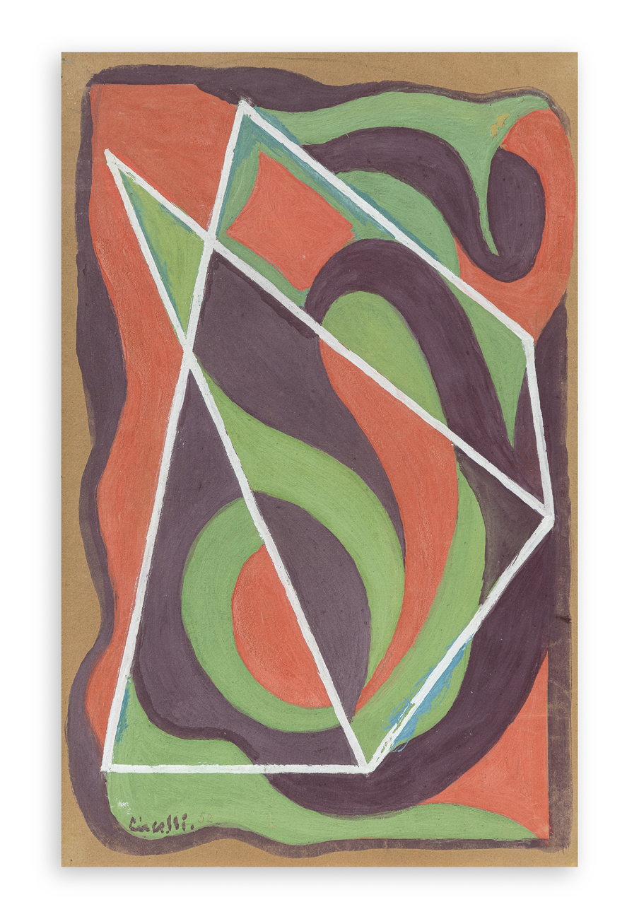 ARTURO CIACELLI (1883-1966) - Senza Titolo, 1952