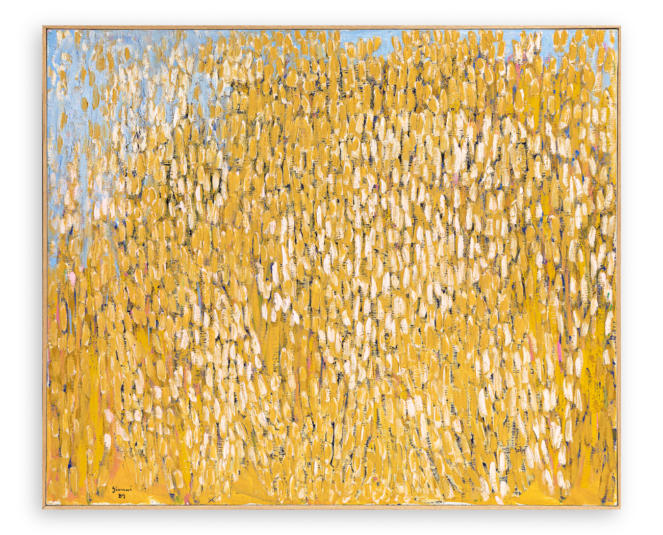 PIERO GIUNNI (1912-2000) - Messi dorate, 1989