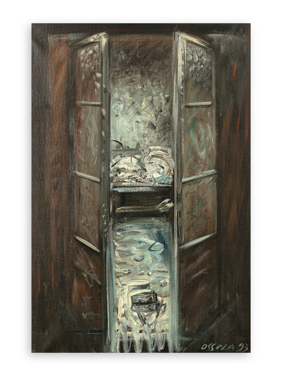 GIANCARLO OSSOLA (1935-2015) - Luogo segreto, 1993