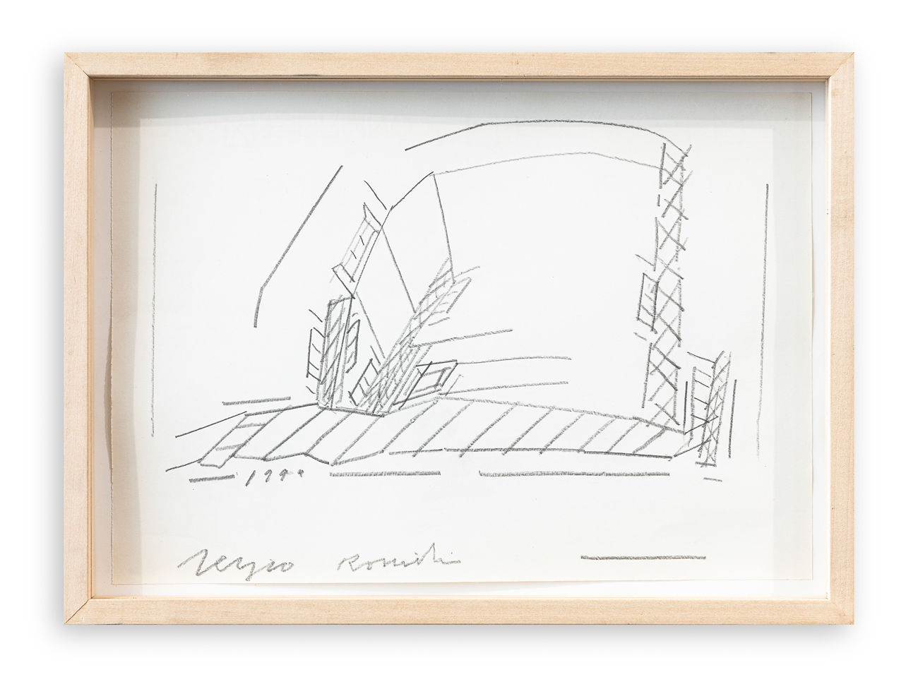 SERGIO ROMITI (1928-2000) - Composizione, 1990