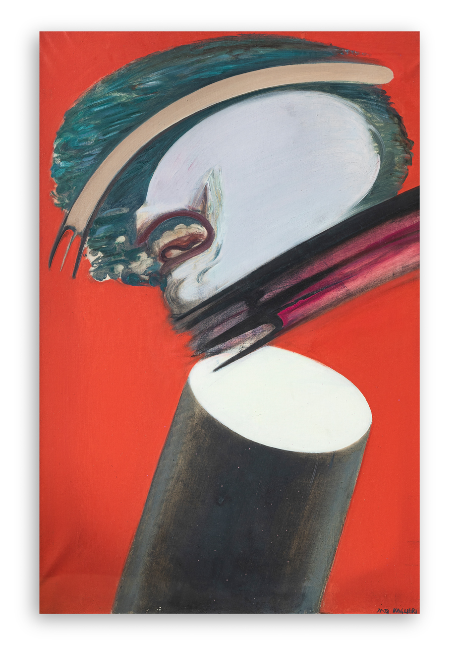 TINO VAGLIERI (1929-2000) - Abbattimento di monumento, 1971/1972