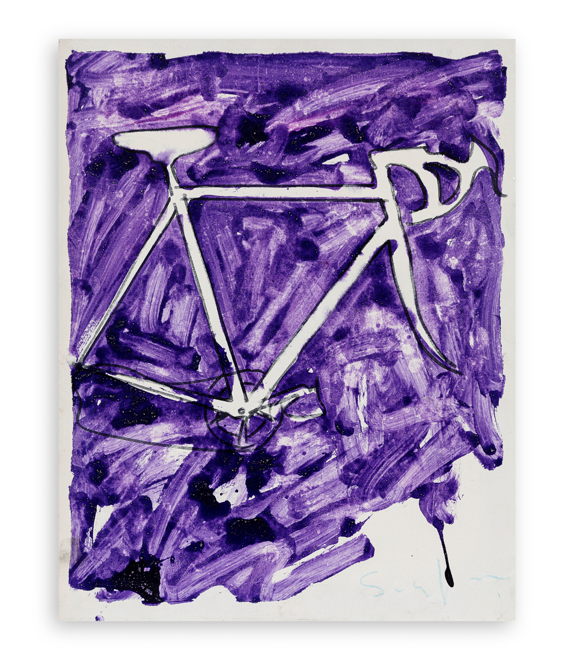 MARIO SCHIFANO (1934-1998) - Senza Titolo, seconda metà anni '70