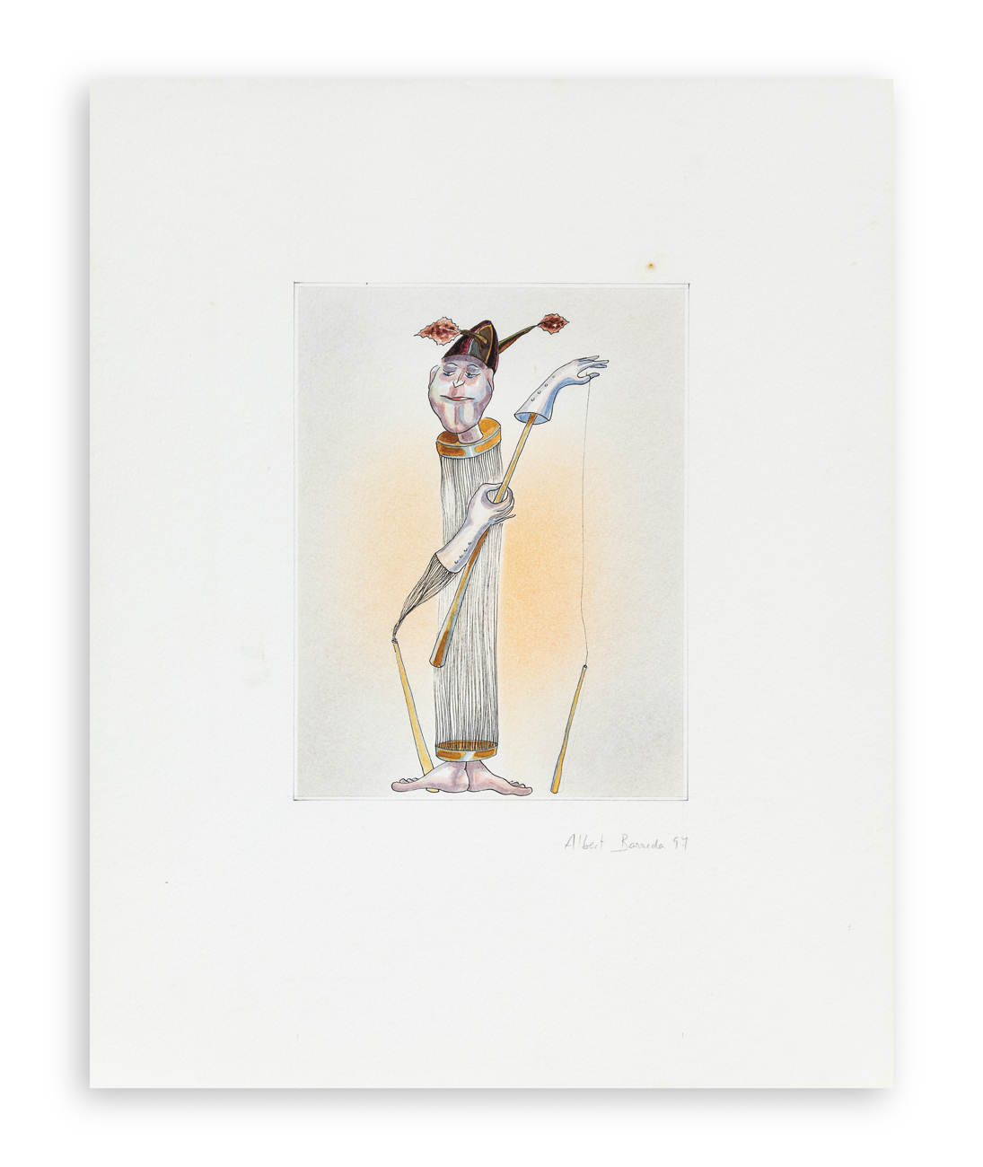 ALBERT BARREDA (1945) - Senza Titolo, 1997