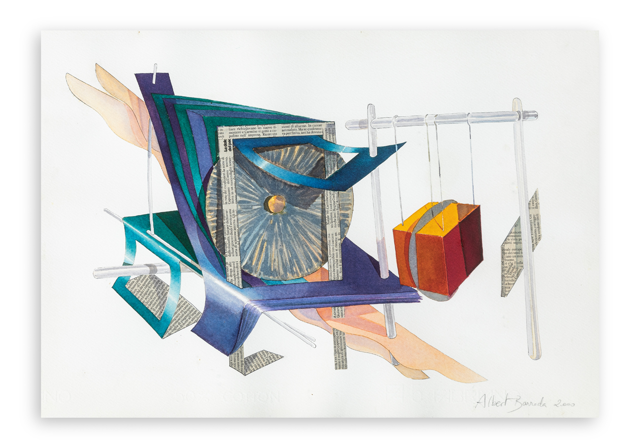 ALBERT BARREDA (1945) - Senza Titolo, 2000
