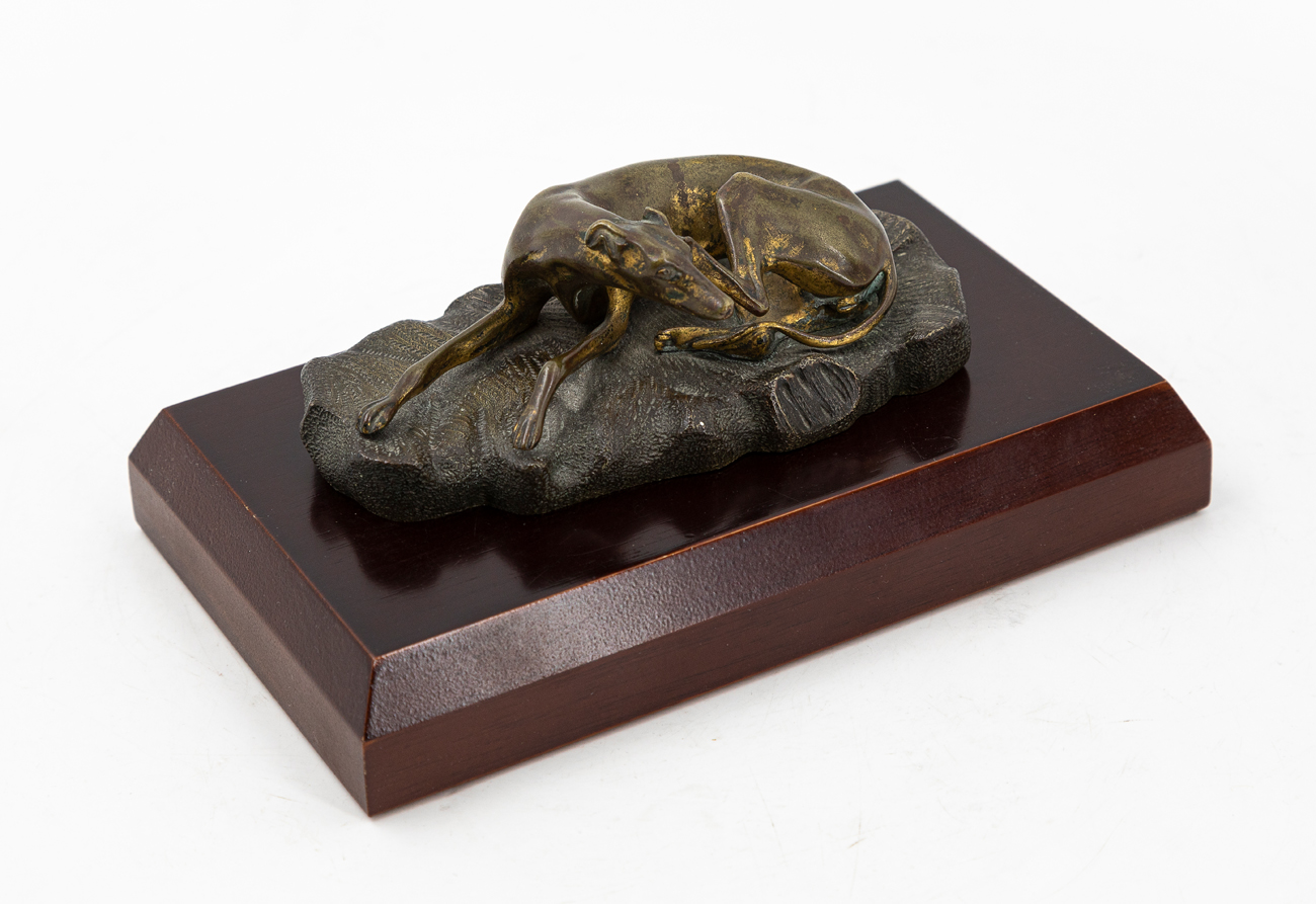 ANONIMO - Senza Titolo (Levriero a riposo)