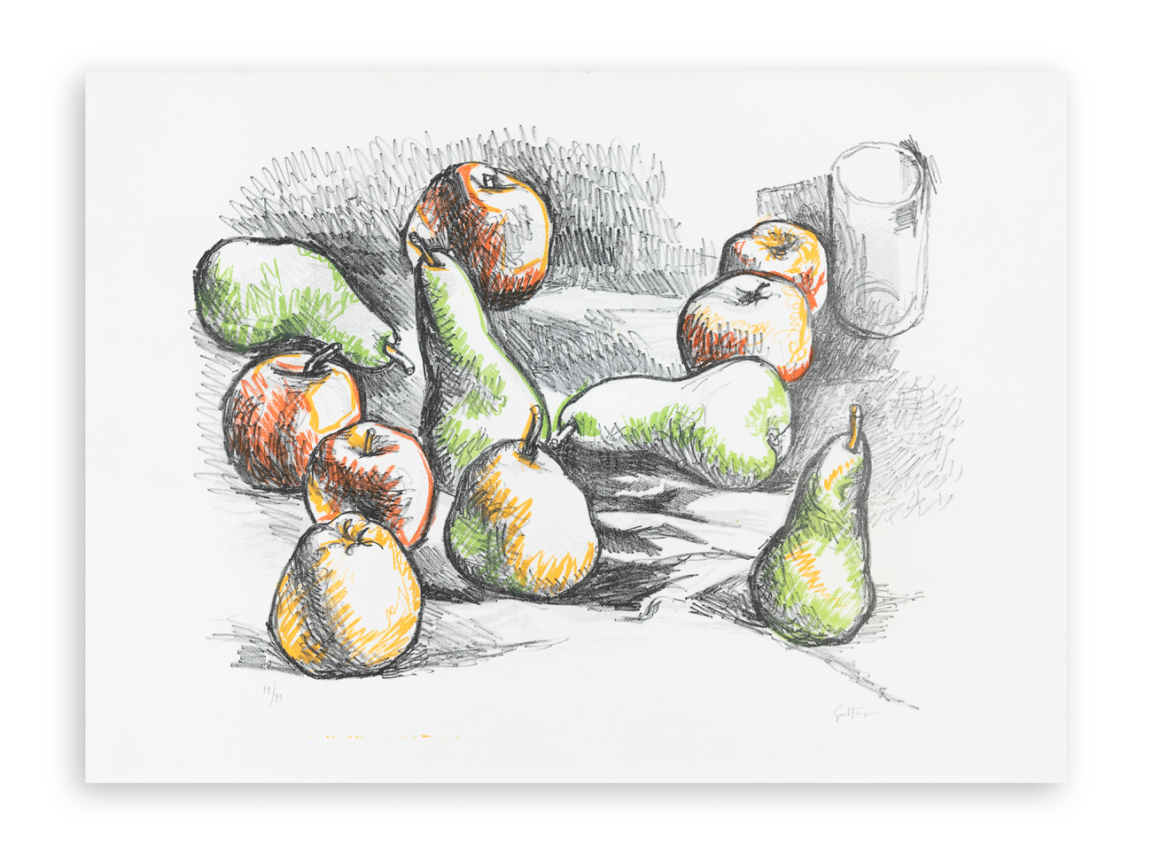 RENATO GUTTUSO (1911-1987) - Natura morta, 1975