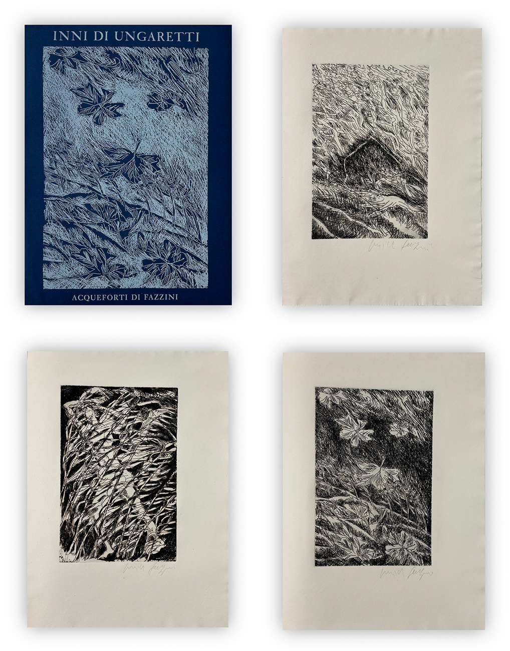 PERICLE FAZZINI (1913-1987) - Inni di Ungaretti, 1965