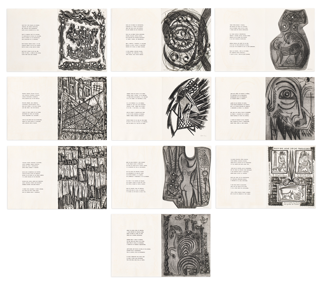 RAFAEL ALBERTI (1902-1999) - X sonetos romanos, 1964