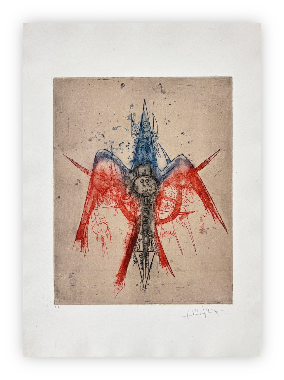 WIFREDO LAM (1902-1982) - Images, 1962