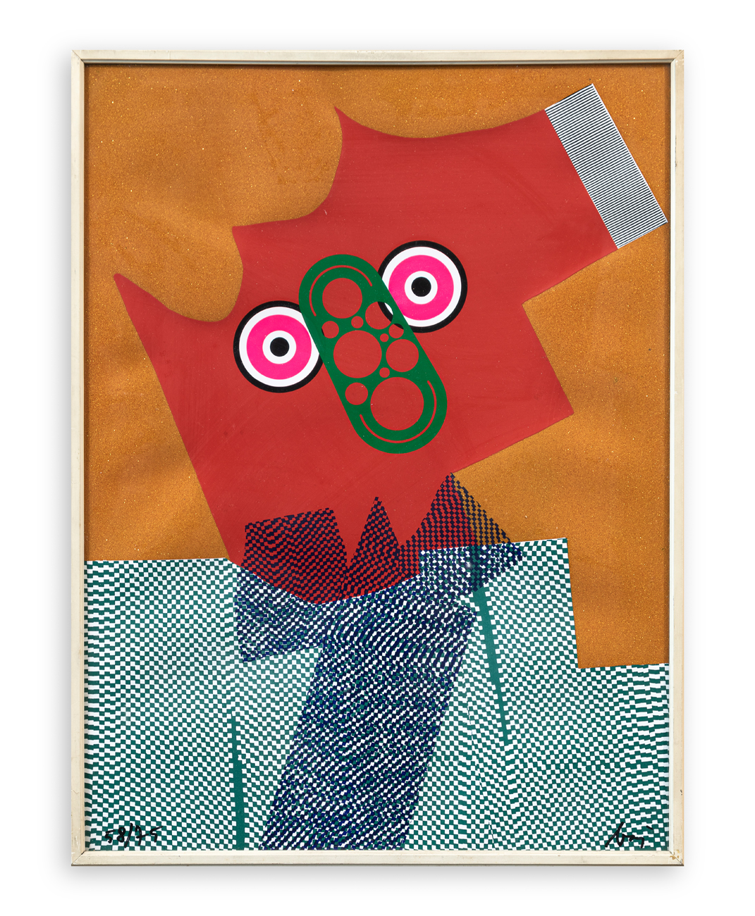 ENRICO BAJ (1924-2003) - Testa di uomo, 1969