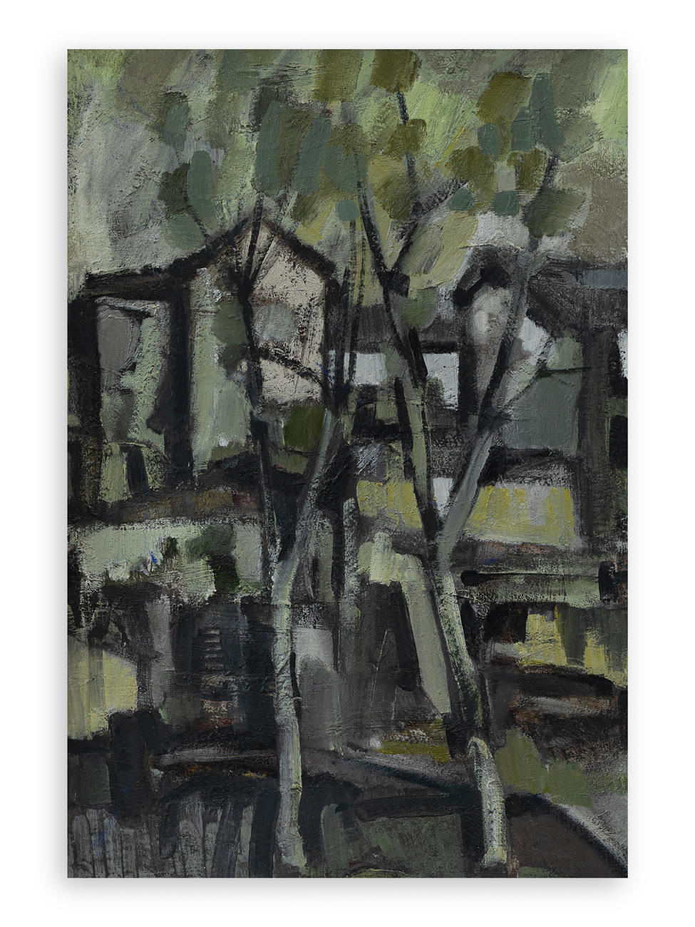 ALBINO REGGIORI (1933-2006) - Una giornata d'inverno, 1965