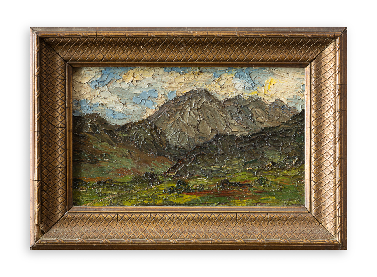 PAOLO PUNZO (1906-1979) - Senza Titolo (Paesaggio montano)