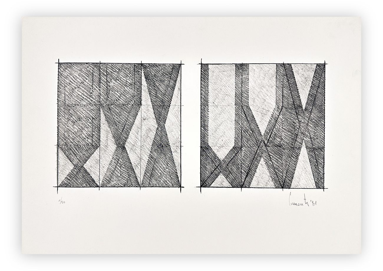 LORENZO PIEMONTI (1935-2015) - Senza Titolo, 1981