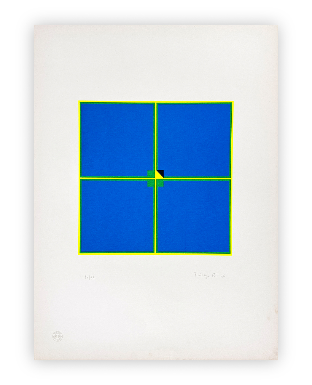 REALE FRANCO FRANGI (1933) - Senza Titolo, 1976