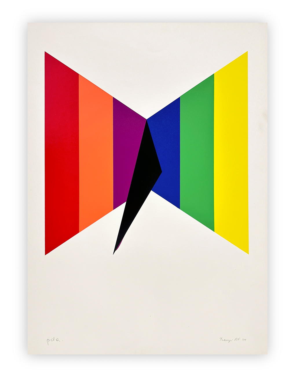 REALE FRANCO FRANGI (1933) - Senza Titolo, 1974