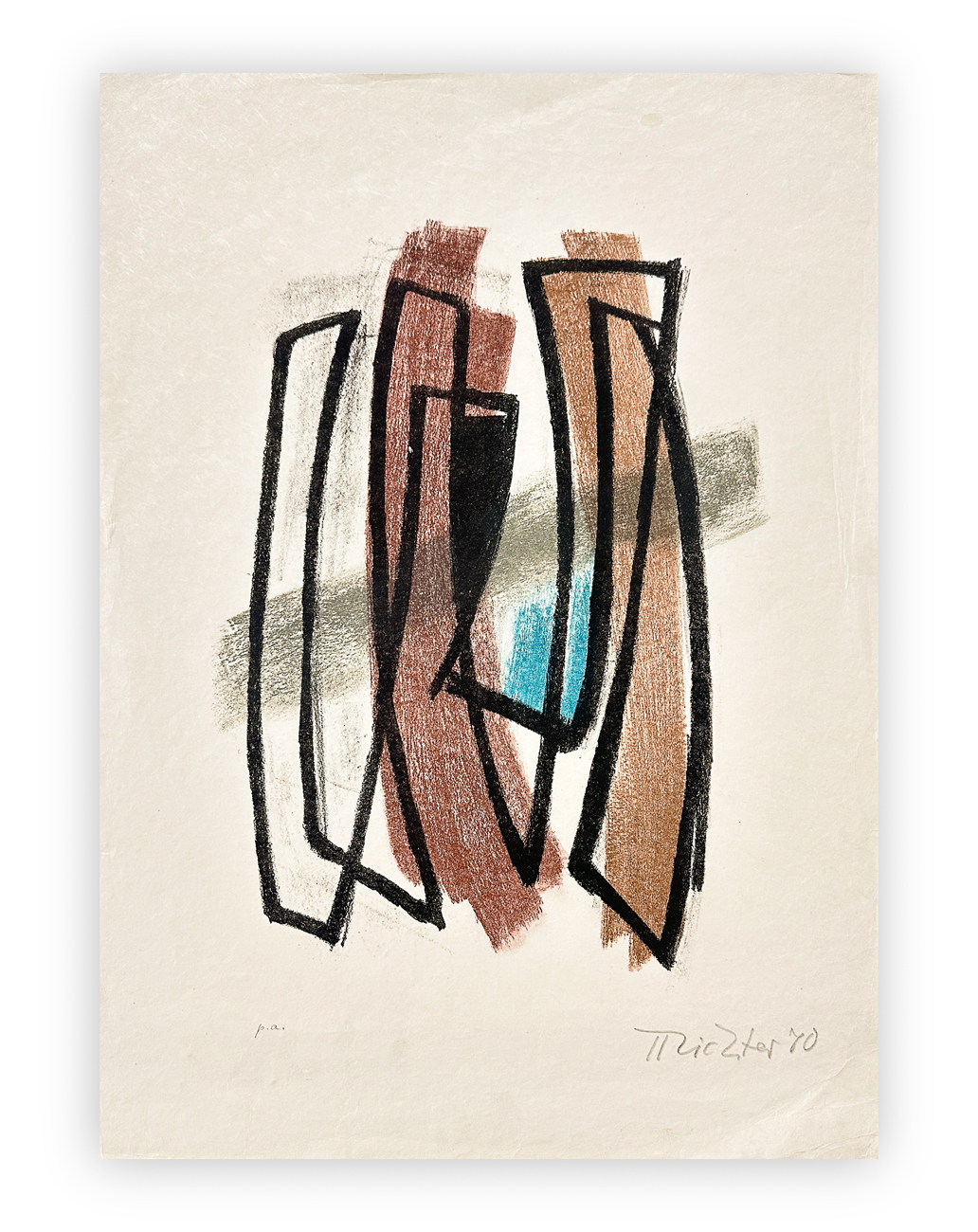 HANS RICHTER (1888-1976) - Senza Titolo, 1970