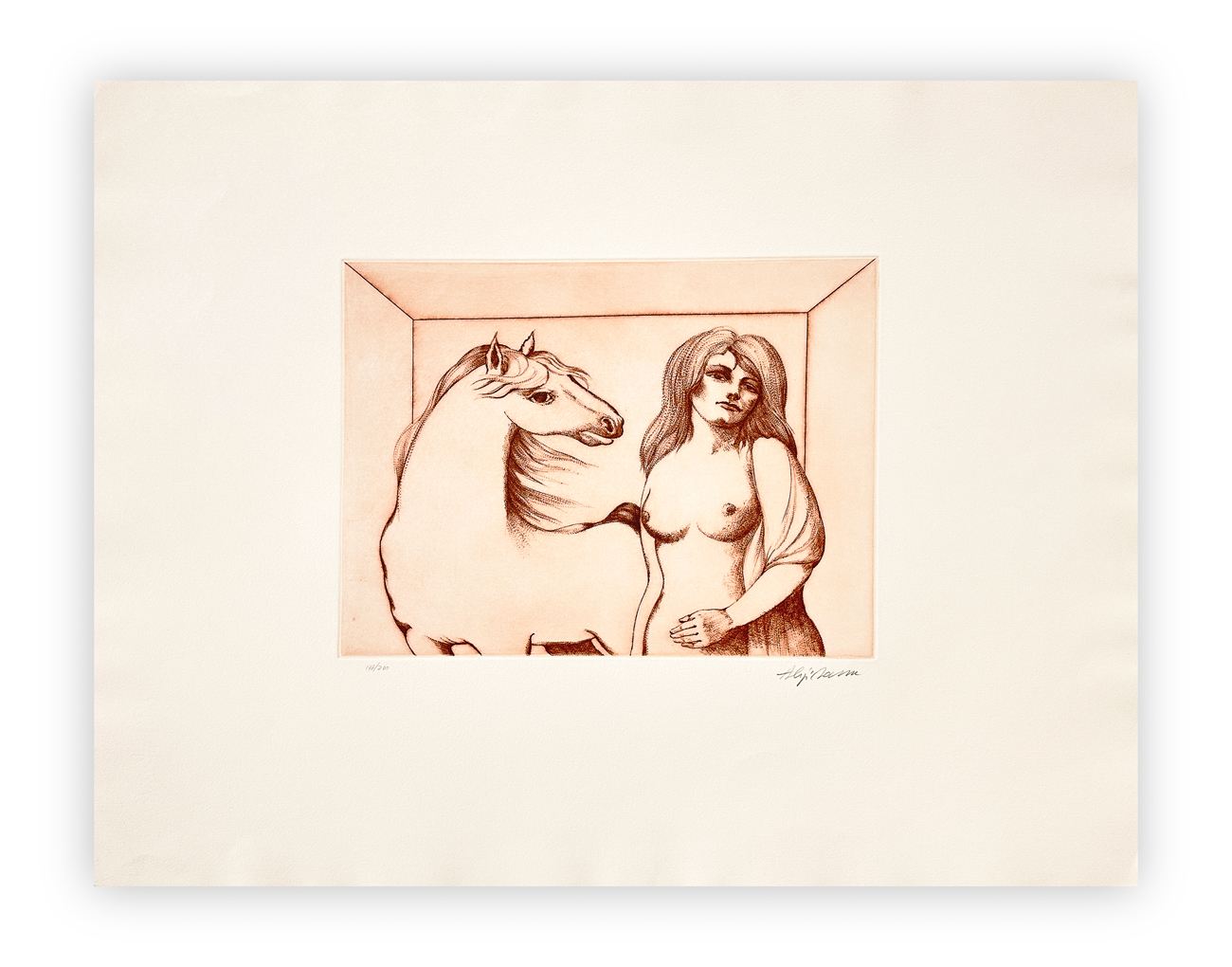 ALIGI SASSU (1912-2000) - L'amazzone bianca, 1975