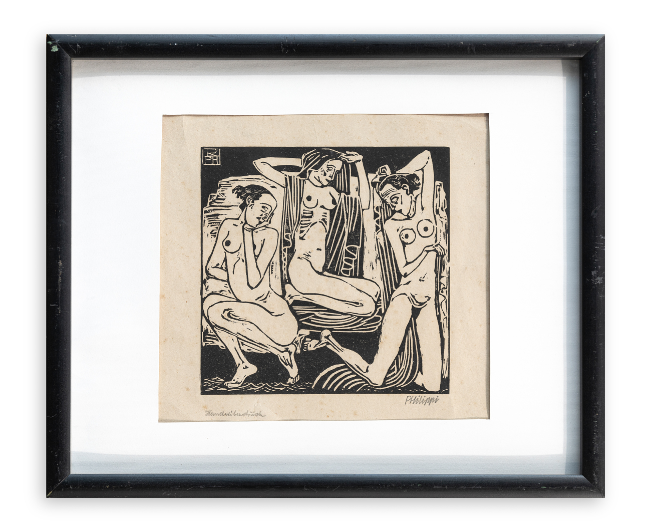 ROBERT PHILIPPI (1877-1959) - Le tre grazie