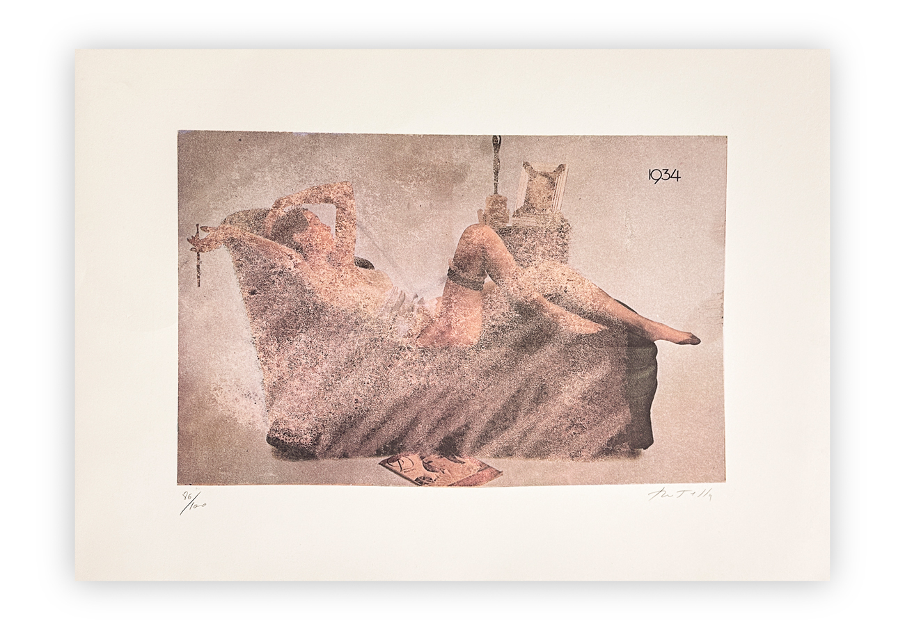 MIMMO ROTELLA (1918-2006) - Senza Titolo