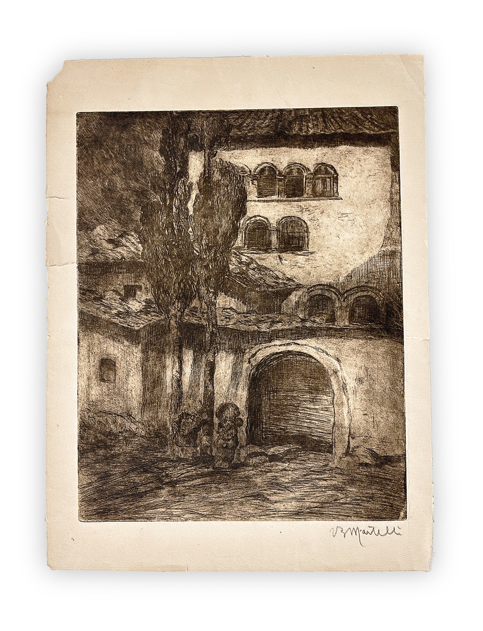 UGO MARTELLI (1881-1921)  - Senza Titolo