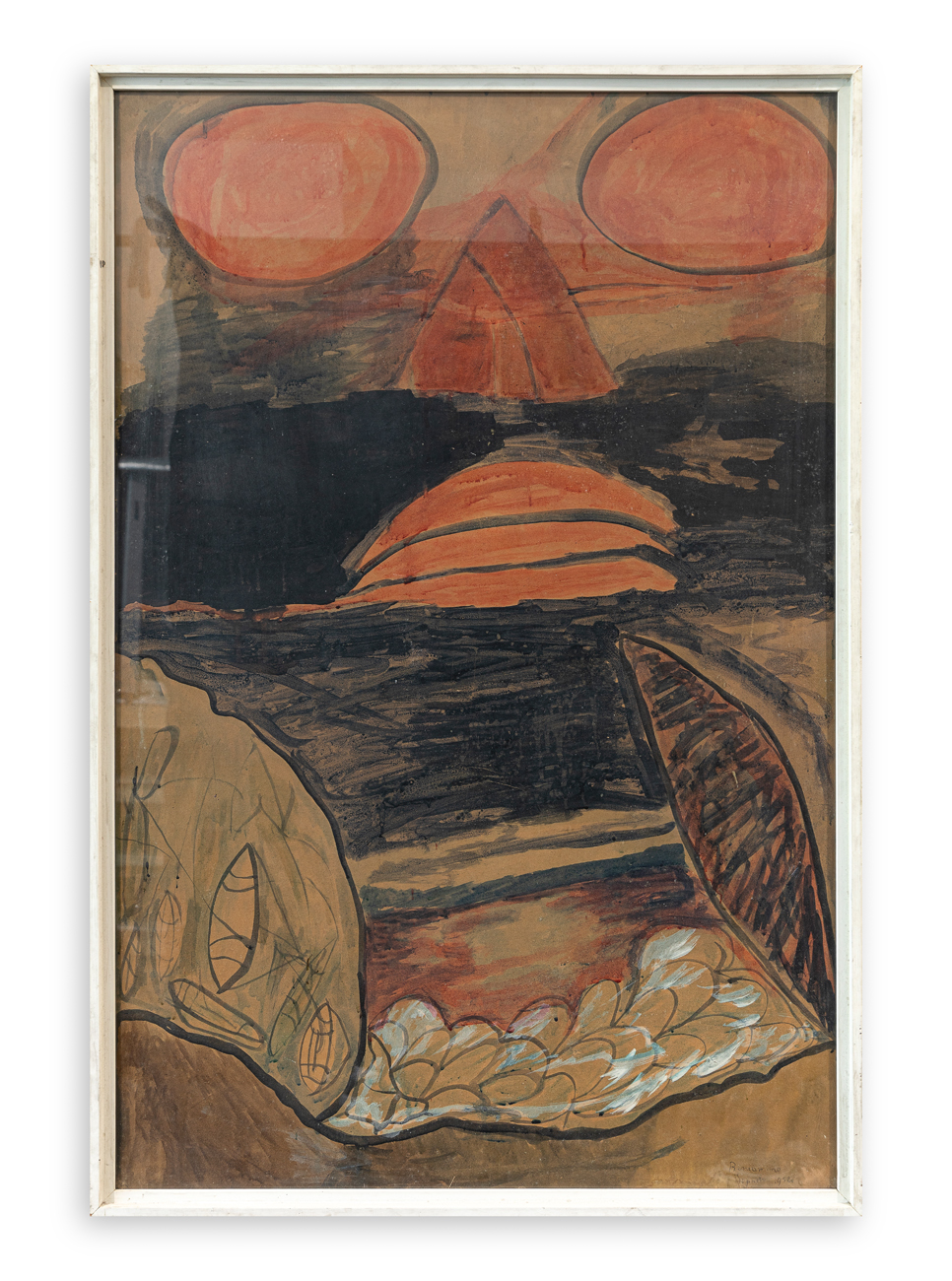 BENIAMINO JOPPOLO (1906-1963) - La luna sorge dal mare, 1952