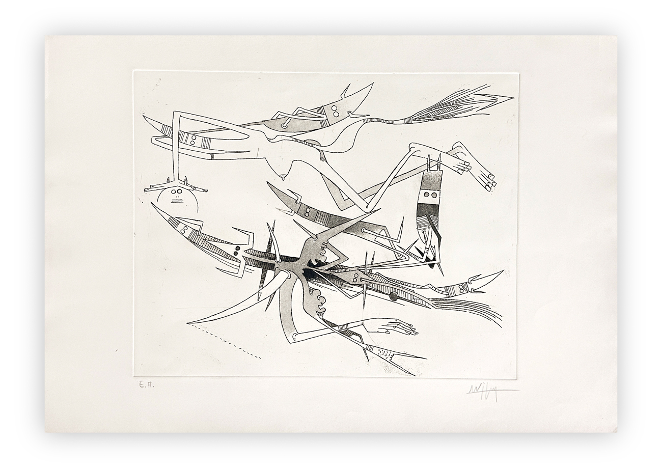 WIFREDO LAM (1902-1982) - Senza Titolo