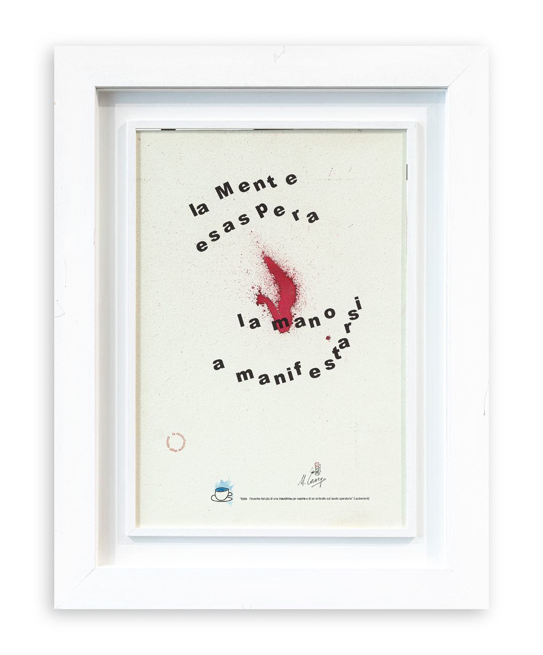 UGO CARREGA (1935-2014) - La mente esaspera