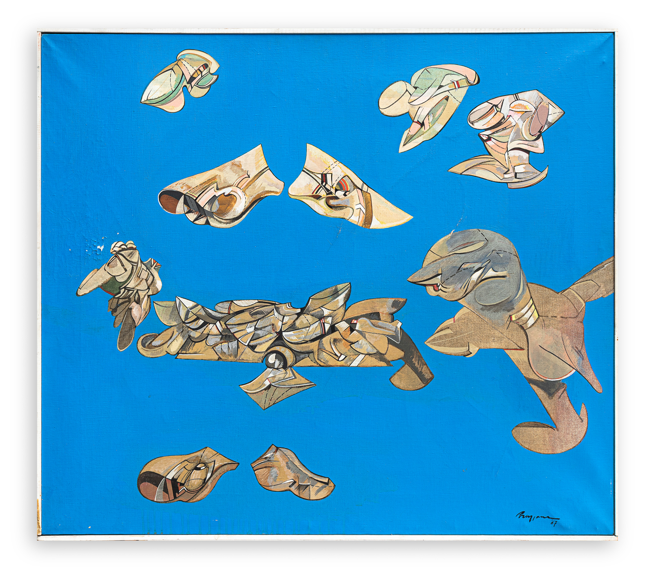 FRANCO BRUZZONE (1934) - Oggetti nello spazio, 1966-1967