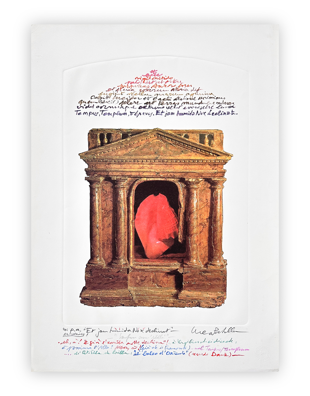 LUCA MARIA PATELLA (1934-2023) - Et jam humida Nox declinat, 2009