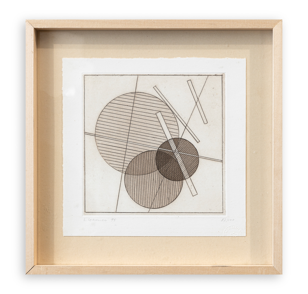 LUIGI VERONESI (1908-1998) - Senza Titolo, 1995