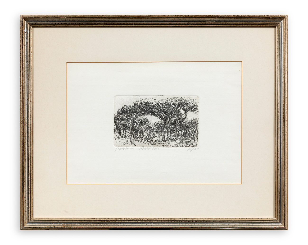 GIOVANNI BARBISAN (1914-1988) - Senza Titolo (Grosseto), 1978