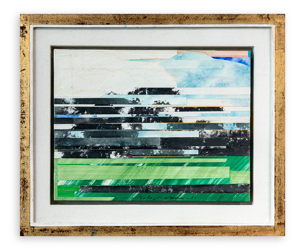 PAOLO GIORDANI (1945) - Nuvola gialla, 1980