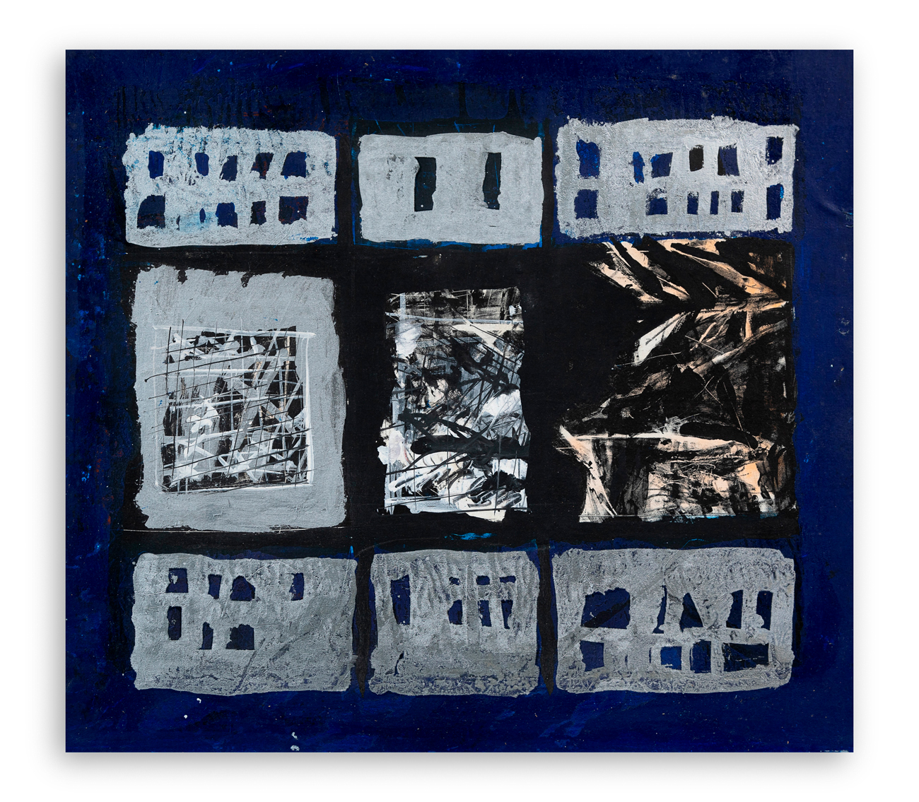 GIORGIO CELIBERTI (1929) - Dal ciclo di Terezin (Ansia)