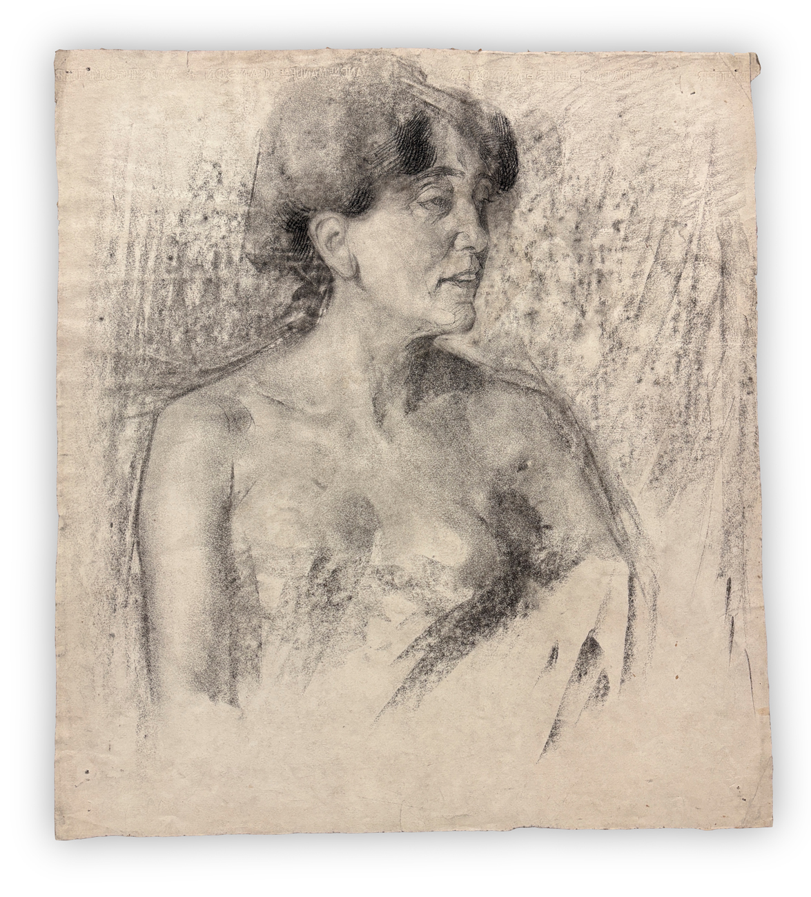 GIOVANNI GUARLOTTI (1869-1954) - Busto di donna