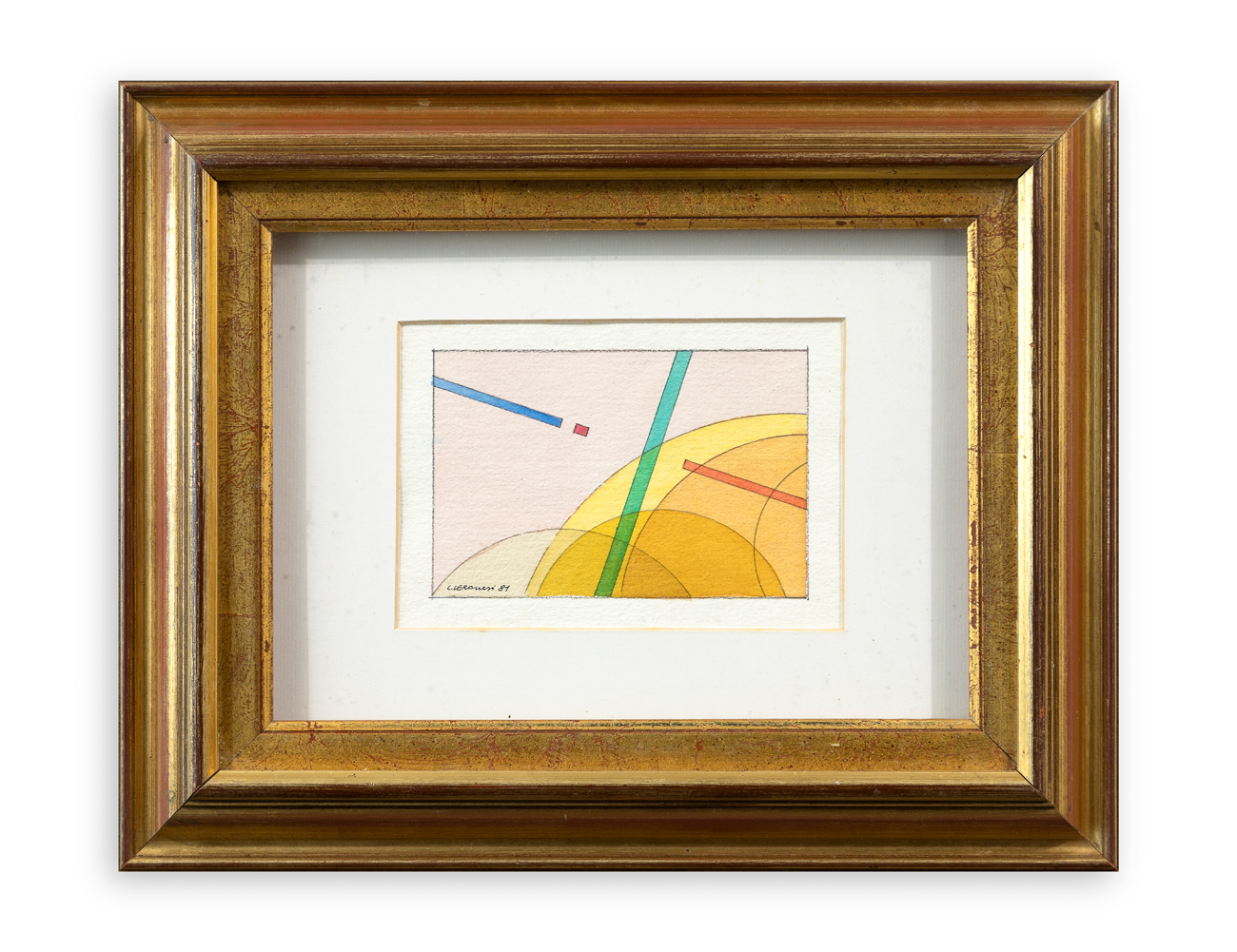 LUIGI VERONESI (1908-1998) - Senza Titolo, 1981