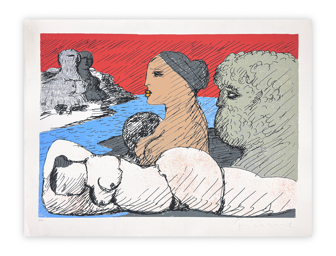 SALVATORE FIUME (1915-1997)  - Senza Titolo