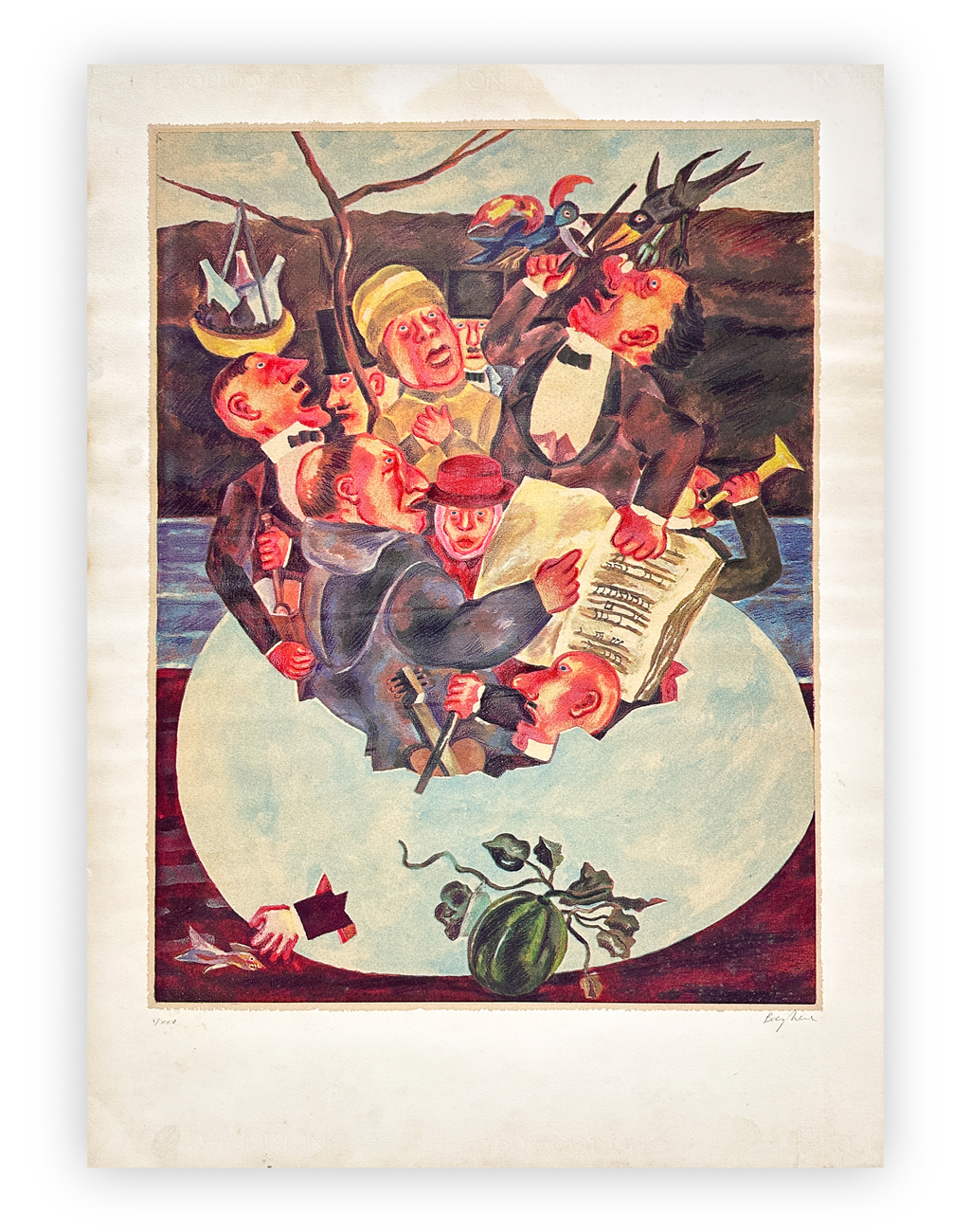 FRANZ BORGHESE (1941-2005) - Senza Titolo