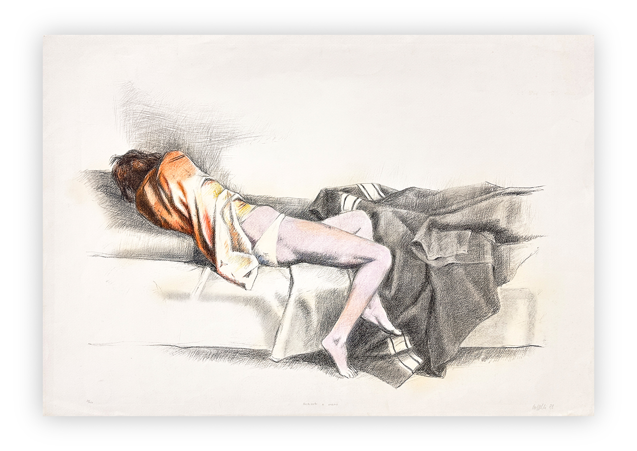 GIOVANNI CAPPELLI (1923-1994) - Senza Titolo, 1988