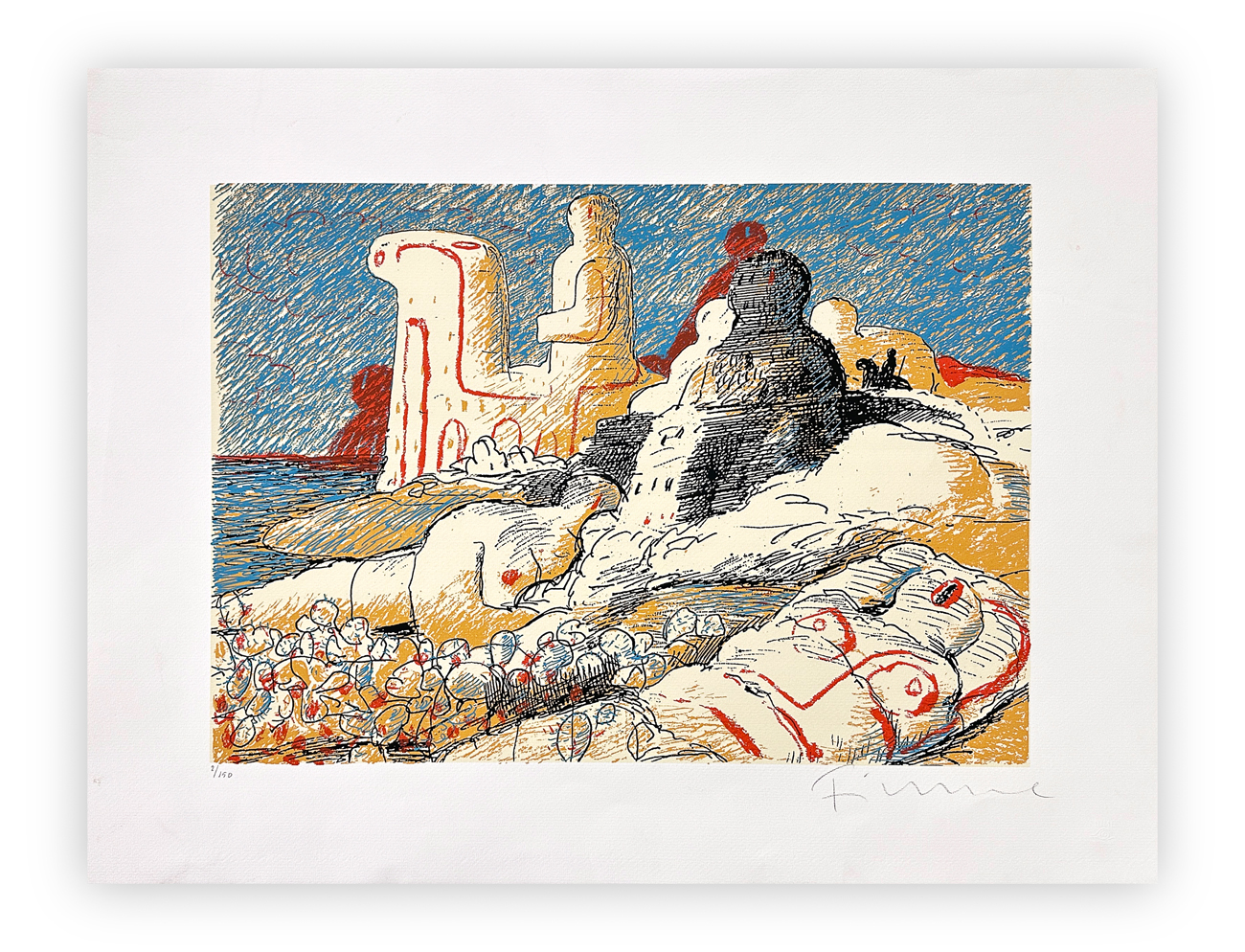 SALVATORE FIUME (1915-1997) - Senza Titolo