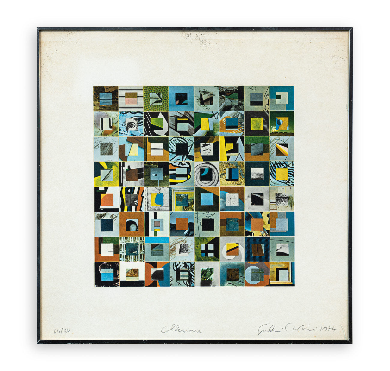 GIULIO PAOLINI (1940) - Collezione, 1974 